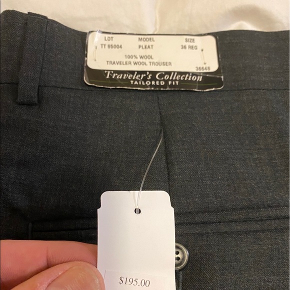 NWT Jos A Bank Traveler Collection Dress Pants 36R - Picture 10 of 12